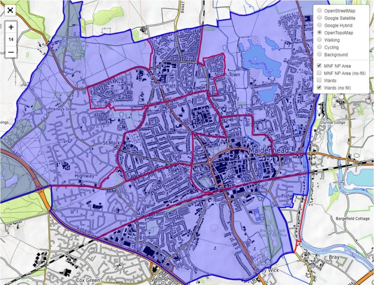 Maidenhead Postcode Map About – Maidenhead Neighbourhood Forum